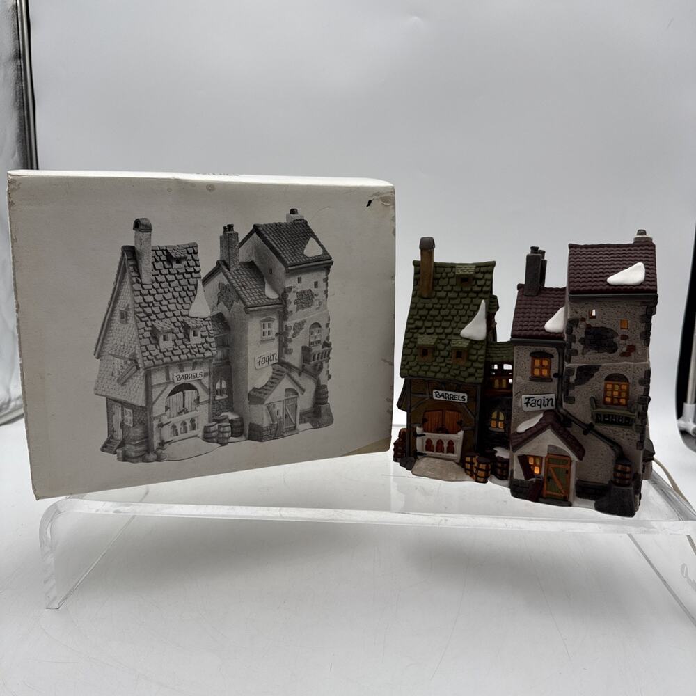 Dept 56 Dicken's Village Series Oliver Twist Fagin's Hide-A-Way #55522 1990